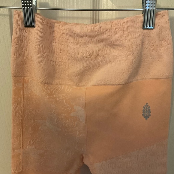 Nux FREE PEOPLE Leggings peach size small - Picture 4 of 12